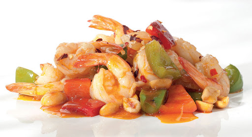 Gamberi in salsa piccante