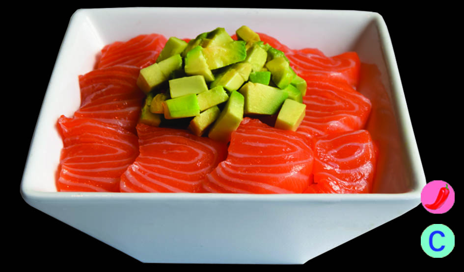 Chirashi sake spicy