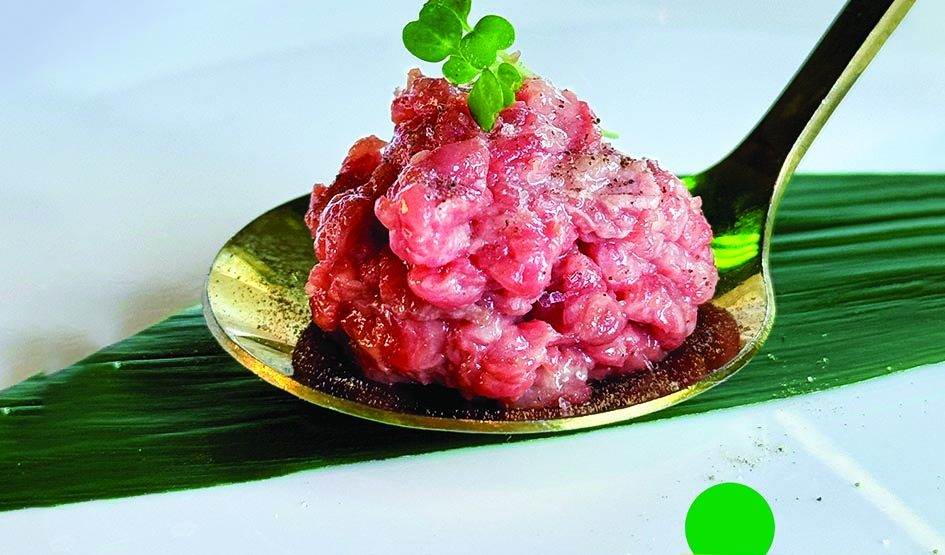 Tartare di Wagyu al cucchiaio