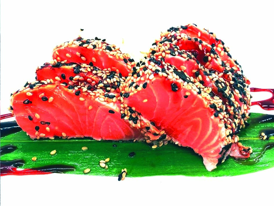 Salmone tataki